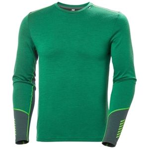 HELLY HANSEN Men's LIFA® Merino Midweight Crew-Base Layer NWT (in box) Melachite